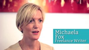 Michaela Fox: Blogger turned successful freelance writer