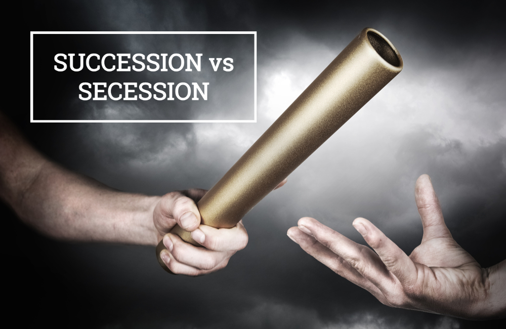 is it succession or secession?